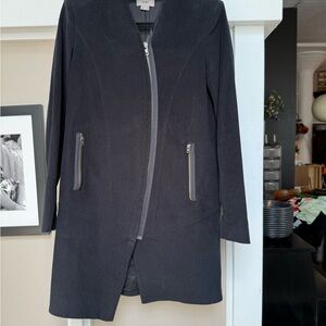 Helmut Lang Black Cotton Velour Jacket/Blazer